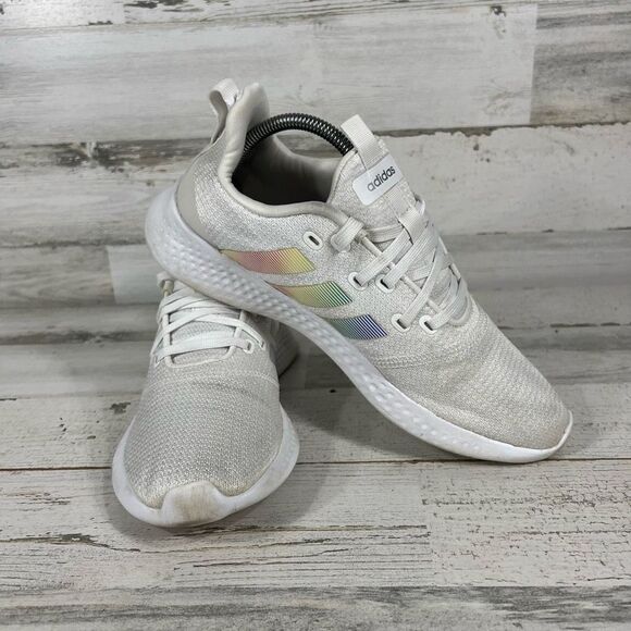 Adidas Women's Puremotion‎ GZ8523 White Running Shoes Sneakers Size 9.5 US - Picture 6 of 8